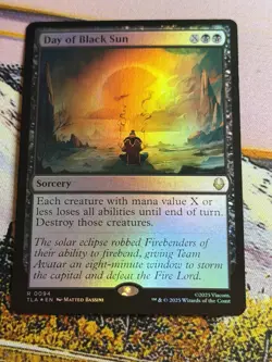 Day of Black Sun R Avatar: The Last Airbender 94 NM Foil Magic - Image 3