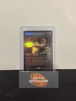 Herugrim,Sword Of Rohan Sword of Hearth And Home Borderless Foil 0354 MTG LOTR - Image 1