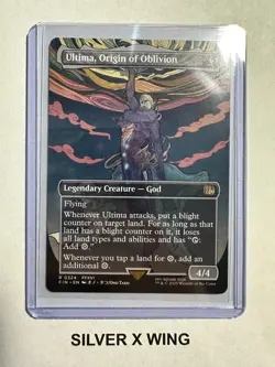 Ultima, Origin of Oblivion Borderless x1, Magic the Gathering, Final Fantasy, NM - Image 1