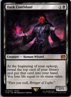 Dark Confidant 94 Final Fantasy Magic the Gathering 004201 - Image 1