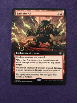 MTG Pain for All (Extended Art) Edge of Eternities Regular 337 NM - Image 1