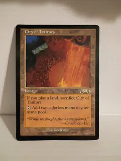 City of Traitors｜Exodus MTG Magic the Gathering Land English - Image 1