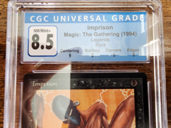 MTG ⭐Imprison Legends NM/Mint+ ⭐Graded CGC 8.0 with 3x 9.0 subs ⭐1994 Rare Magic - Image 5