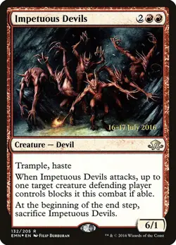 Impetuous Devils [Eldritch Moon Prerelease Promos] Magic MTG - Image 1