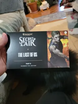 Secret Lair x The Last of Us Part 2 - Foil MTG In Hand - Image 1