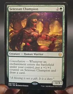 Setessan Champion Theros Beyond Death MTG Regular Lightly Played - Image 1