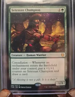 Setessan Champion Theros Beyond Death MTG Regular Lightly Played - Image 3