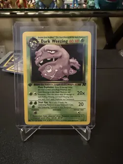 2000 Pokemon 1st Edition Team Rocket Dark Weezing | Pack Fresh - Image 1