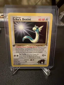 2000 Pokemon 1st Edition Gym Heroes Erika's Dratini | Pack Fresh - Image 1