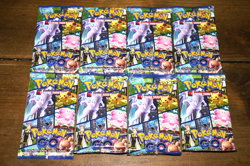 New & Sealed! Lot of 8 Pokemon TCG Pokemon GO Booster Packs - Image 1