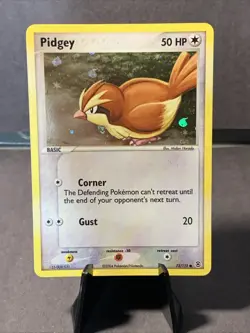 Pokemon TCG Pidgey #73/112 Ex FireRed & LeafGreen Reverse Holo 2004 LP - Image 1