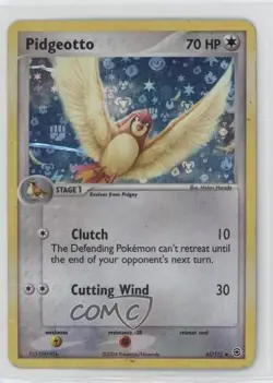 Pidgeotto Reverse Foil Pokemon EX FireRed & LeafGreen #45 2004 - Image 1