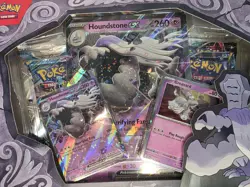Pokemon TCG Houndstone EX Collection Box - New & Factory Sealed - Image 3