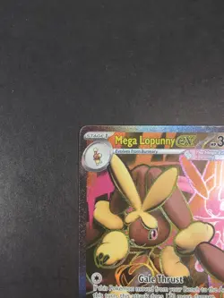 NM Mega Lopunny ex Ultra Rare 115/094 Phantasmal Flames (PFL) Pokemon TCG - Image 2