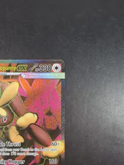 NM Mega Lopunny ex Ultra Rare 115/094 Phantasmal Flames (PFL) Pokemon TCG - Image 3