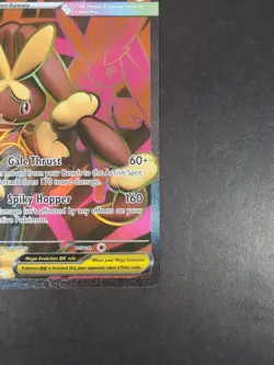 NM Mega Lopunny ex Ultra Rare 115/094 Phantasmal Flames (PFL) Pokemon TCG - Image 5