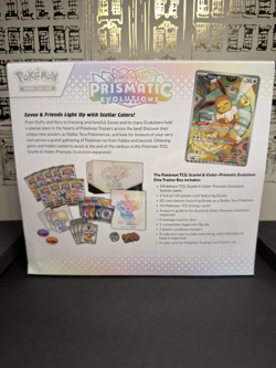 2025 | Pokemon Prismatic Evolutions | Elite Trainer Box | Factory Sealed - Image 2