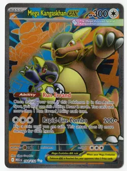 Mega Kangaskhan ex 164/132 Pokemon Mega Evolution Full Art SR English NM/Mint - Image 1