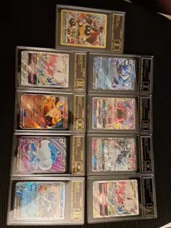 Pokemon TCG Graded Slabs - Image 1