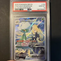 Pokemon TCG Cynthia's Roserade 184/182 Gem Mint PSA 10 - Image 2
