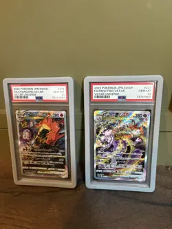 PSA 10 SEQUENTIAL Charizard 212/172 Mewtwo 221/172 SAR VSTAR Universe Pokemon - Image 2