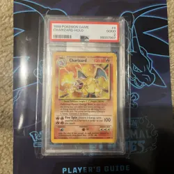 Pokemon TCG Charizard #4/102 Base Set Unlimited, Holographic, Graded PSA 2, GOOD - Image 1