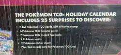 2025 Holiday Calendar Pokemon TCG 2025 - NIB Sealed - Christmas Advent Calendar - Image 4