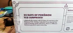 2025 Holiday Calendar Pokemon TCG 2025 - NIB Sealed - Christmas Advent Calendar - Image 5
