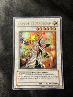 Yugioh Explosive Magician SOVR-EN044 Ultra Rare NM VERY LIGHT PLAY - Image 1