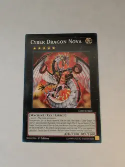 Yugioh Cyber Dragon Nova LEDD-ENB30 Common 1st Ed NM - Image 1