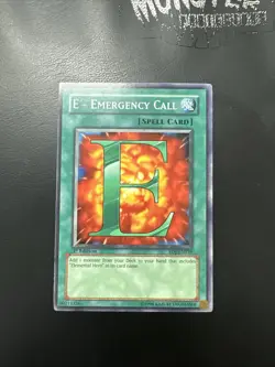 YUGIOH E EMERGENCY CALL COMMON EOJ-EN039 1ST EDITION - Image 1