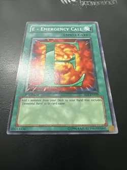 YUGIOH E EMERGENCY CALL COMMON EOJ-EN039 1ST EDITION - Image 2