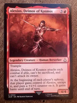 MTG Card - Alexios, Deimos of Kosmos - Assassin's Creed - NM - Image 1