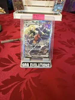 Pokemon TCG Destined Rivals Cynthia's Garchomp EX Holo Card 232/182 Sir - Image 1