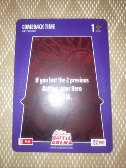 Bo Jackson Battle Arena 2026 Play Card Comeback Time X3 - Image 2