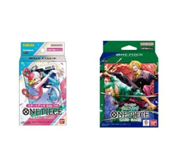 ONE PIECE Card Game Start Deck Side Uta ST-11 Zoro & Sanji ST-12 Set Japanese - Image 1