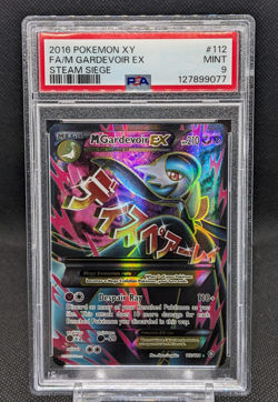 M Gardevoir EX 112/114 PSA 9 XY 2016 Steam Siege Pokemon Card - Image 1
