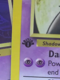 ??? Pokemon: TCG 1st Ed Sabrina's Gengar ? N1E Haunter & Ghastly 3?cards ??? - Image 3