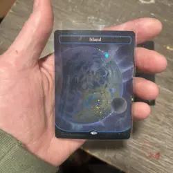 MTG 3 card lot Galaxy foiled lands (reserved for Chaosfourrver) - Image 2