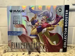 Magic: The Gathering Final Fantasy Collector Omega Trading Cards - Presale - Image 1