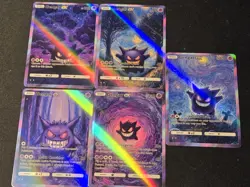 Pokemon Gengar V Waifu Cute Doujin Ultra Rare Foil ACG Art Card - NM - Image 1