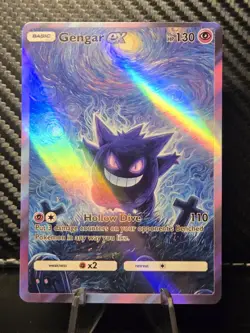 Pokemon Gengar V Waifu Cute Doujin Ultra Rare Foil ACG Art Card - NM - Image 4