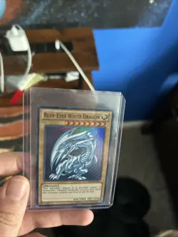 SUPER RARE BLUE-EYES WHITE DRAGON 1st TCG ART DPKB-EN001 YU-GI-OH CARD - Image 3