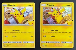 Pikachu McDonald's 25/25 - Holo & Non-Holo 25th Anniversary Promo Pokemon Card - Image 1