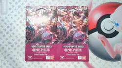 One Piece Card Game A Fist of Divine Speed OP11 Sleeved Booster Pack - Lot of 2 - Image 1