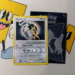 Pokemon TCG Arceus AR5 2009 Platinum Holo Rare NM/MINT Card - Image 1