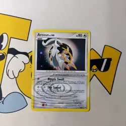 Pokemon TCG Arceus AR5 2009 Platinum Holo Rare NM/MINT Card - Image 2