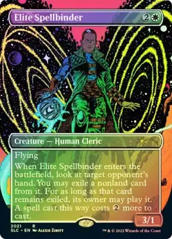 Elite Spellbinder FOIL BORDERLESS - 2021 - Secret Lair 30th Anniversary MTG - Image 1