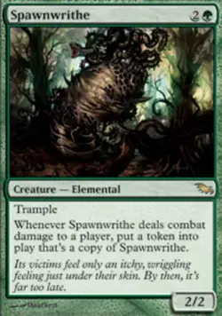 Light Play, English MTG Regular Spawnwrithe Shadowmoor Magic the Gathering - Image 1