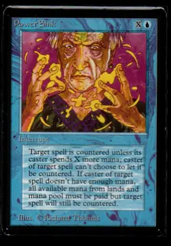 MRM ENGLISH Power Sink EX+ MTG magic BETA - Image 1